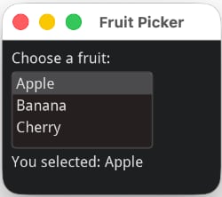 Fruit picker app