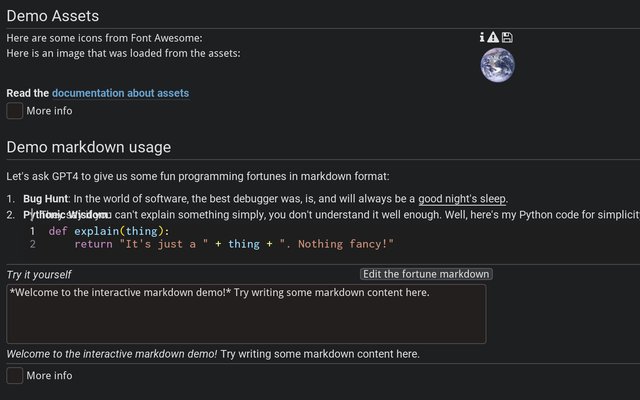 Assets and add-ons