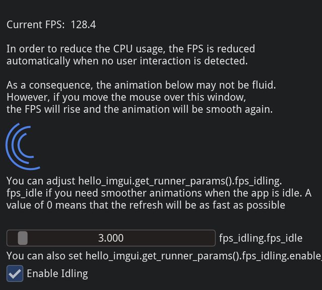 Power save when idle