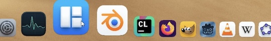 ImCoolBar: macOS-style dock bar with magnification effect.