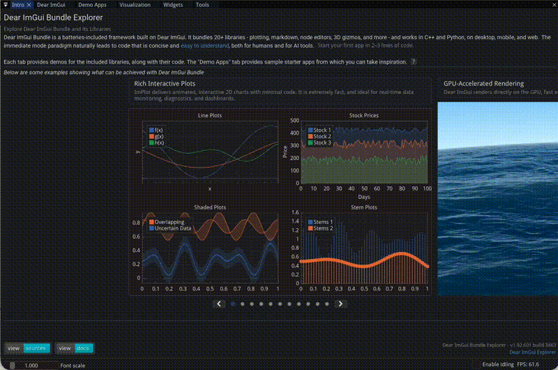 Dear ImGui Bundle Explorer